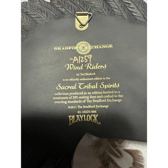 Bradford Exchange Wind Riders by Ted Blaylock - Picture 3 of 3